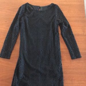 Black lacy dress